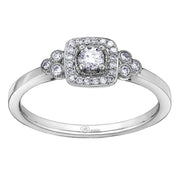 White Gold Diamond Ring