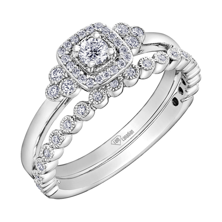 White Gold Diamond Ring