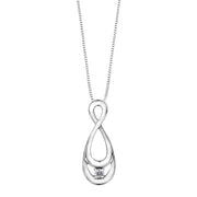 White Gold Diamond Pendant