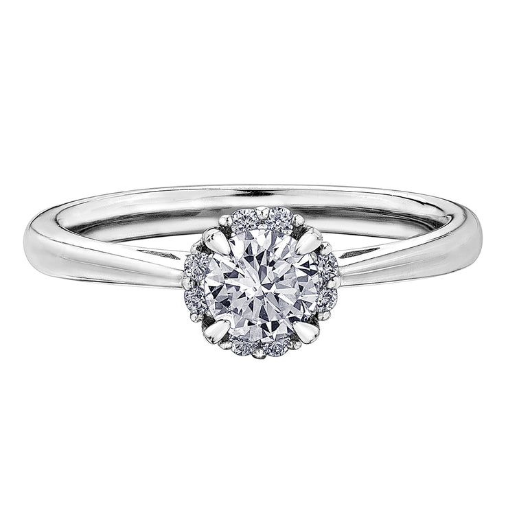 White Gold Diamond Ring