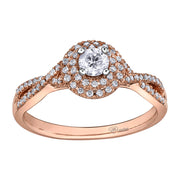 Rose Gold Diamond Ring