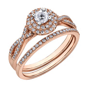 Rose Gold Diamond Ring