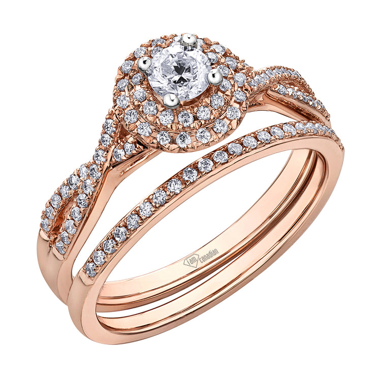 Rose Gold Diamond Ring