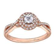 Rose Gold Diamond Ring