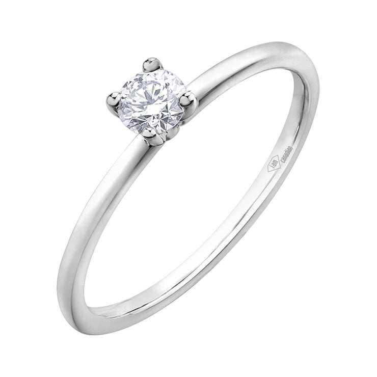 White Gold Diamond Ring