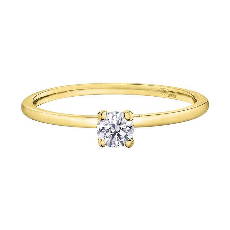 Yellow Gold Diamond Ring