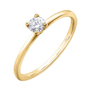 Yellow Gold Diamond Ring