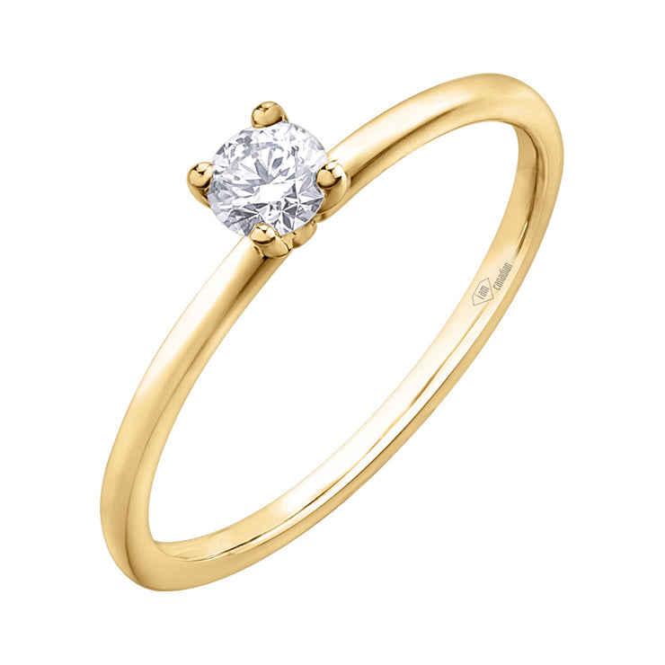 Yellow Gold Diamond Ring