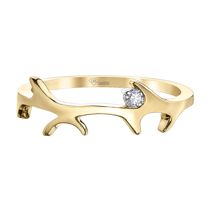 Yellow Gold Diamond Ring