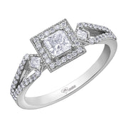 White Gold Diamond Ring