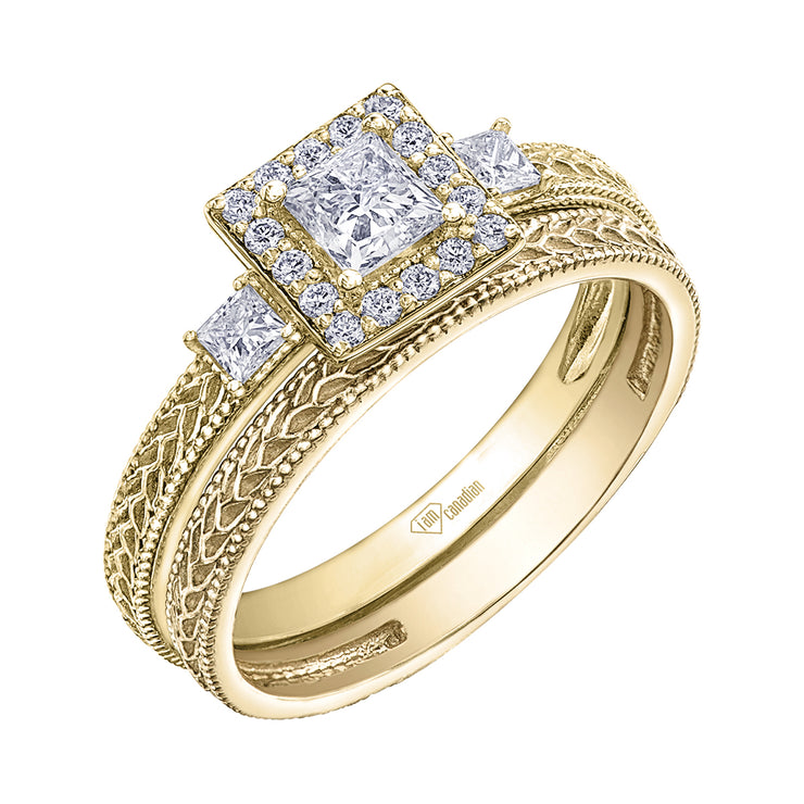 Yellow Gold Diamond Ring