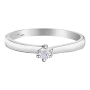 White Gold Diamond Ring