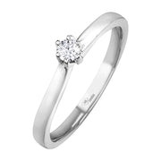 White Gold Diamond Ring