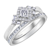 White Gold Diamond Ring