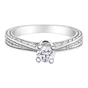 White Gold Diamond Ring