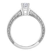 White Gold Diamond Ring