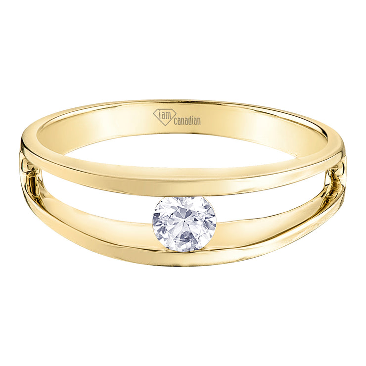 Yellow Gold Diamond Ring