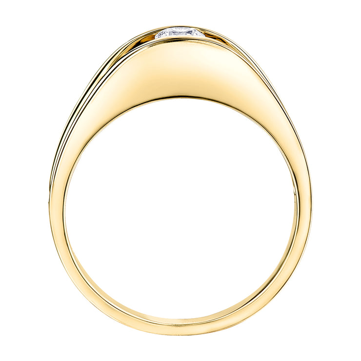 Yellow Gold Diamond Ring