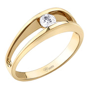 Yellow Gold Diamond Ring