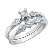 White Gold Diamond Ring