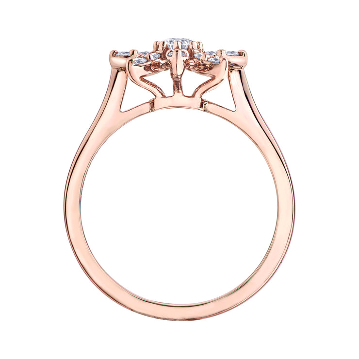 Rose Gold Diamond Ring