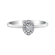 White Gold Diamond Ring