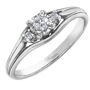 White Gold Diamond Ring