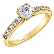 Yellow Gold Diamond Ring