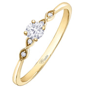 Yellow Gold Diamond Ring