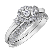 White Gold Diamond Ring