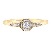 Yellow Gold Diamond Ring