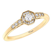 Yellow Gold Diamond Ring