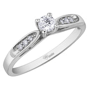 White Gold Diamond Ring