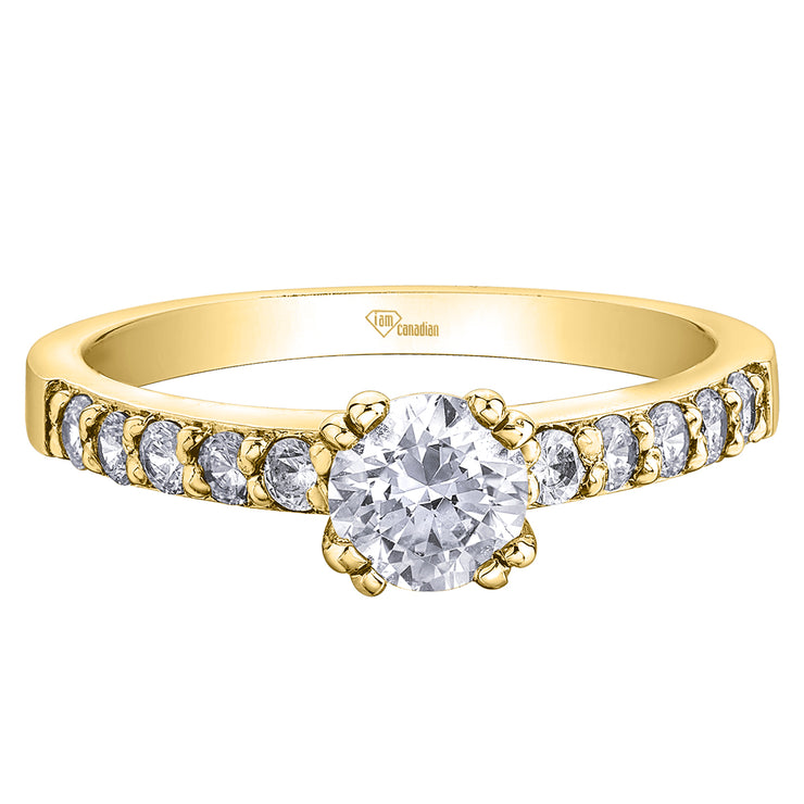 Yellow Gold Diamond Ring