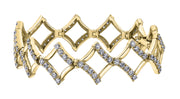 White, Rose Or Yellow Gold Diamond Bracelet