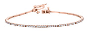 Yellow, White Or Rose Gold Diamond Bracelet