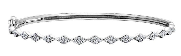 White Gold Diamond Bracelet