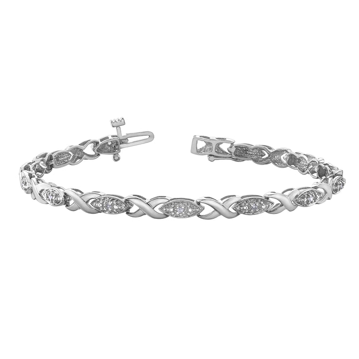 White Gold Diamond Bracelet