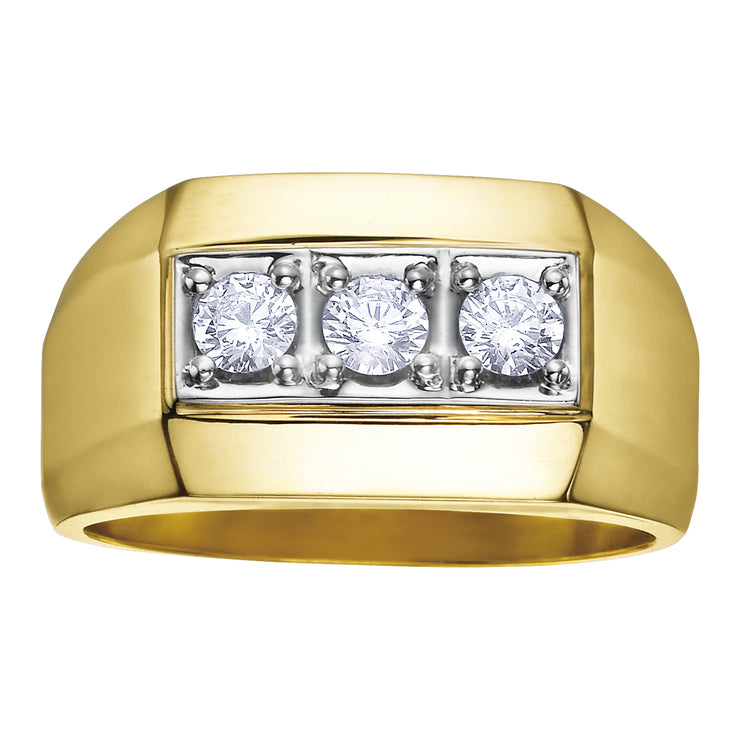 Yellow Gold Diamond Ring