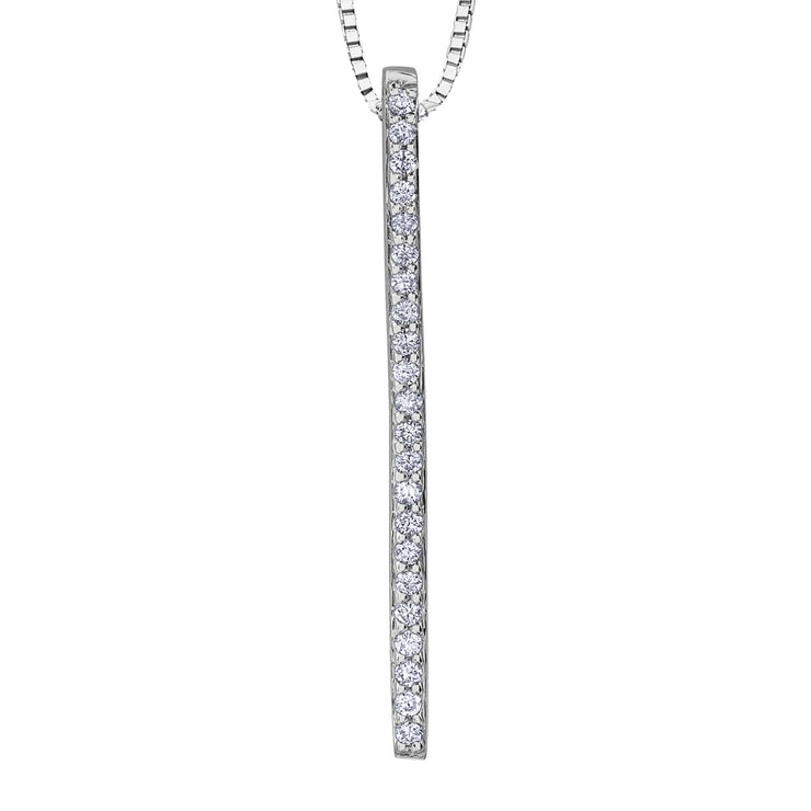 White Gold Diamond Necklace