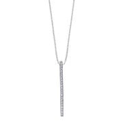 White Gold Diamond Necklace