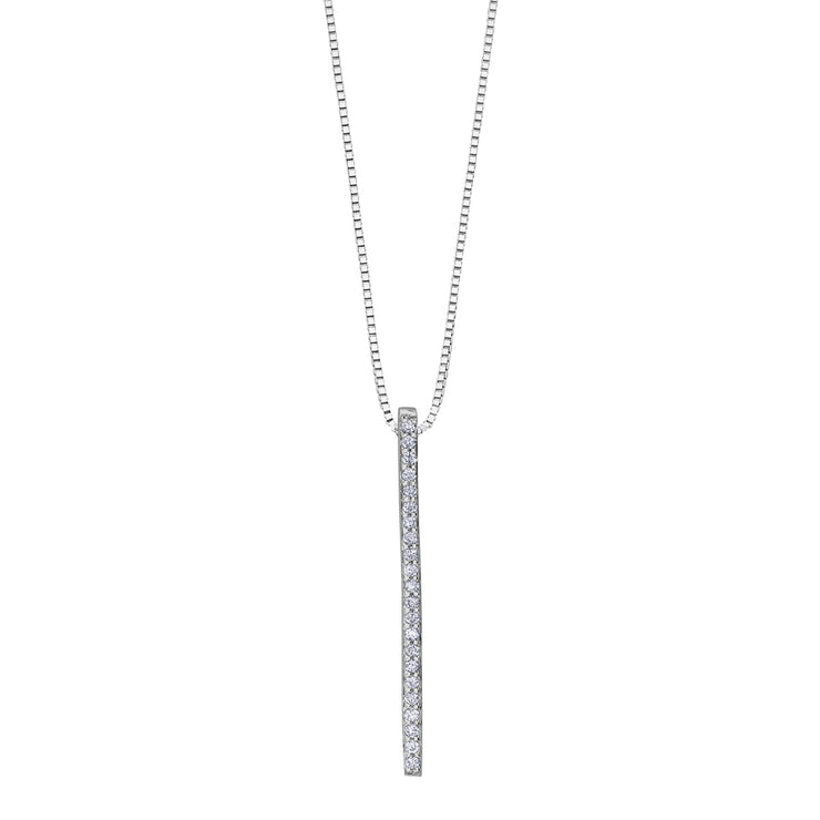 White Gold Diamond Necklace