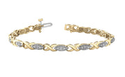 Yellow Gold Diamond Bracelet