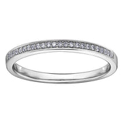 White Gold Diamond Band