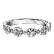 White Gold Diamond Band