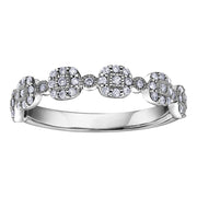 White Gold Diamond Band