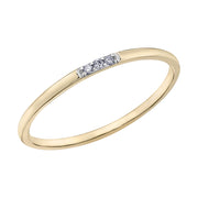 Yellow Gold Diamond Band