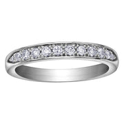 White Gold Diamond Band