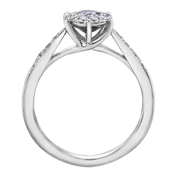 White Gold Diamond Ring