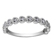 White Gold Diamond Band